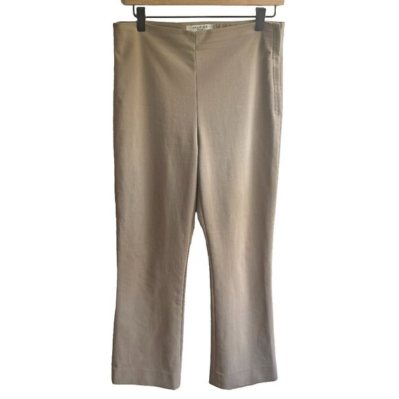 MM Lafleur Pants in Tan PowerStretch, Classic Silhouette, Women's Size 10 - Picture 1 of 8